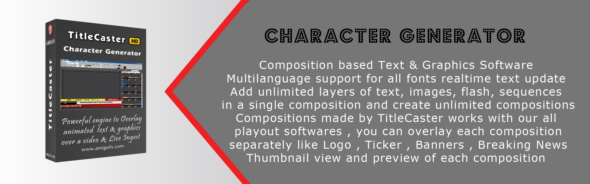 Broadcast Graphics Overlay Software For Windows Broadcast Graphics Overlay Software For Windows